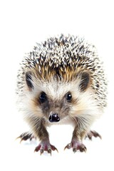 Fototapeta premium Detailed image of a hedge on a white background. Suitable for various projects