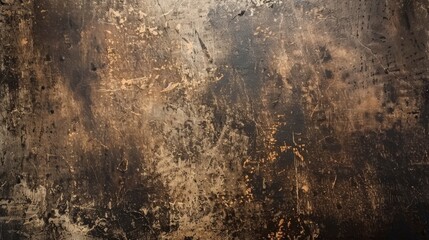 Obraz premium Distressed brown background with grunge marks and rough texture.