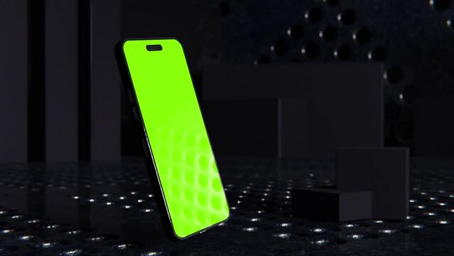 Realistic 3D Render iPhone Mockup