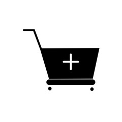 add to cart glyph icon