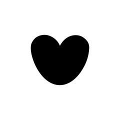 heart glyph icon