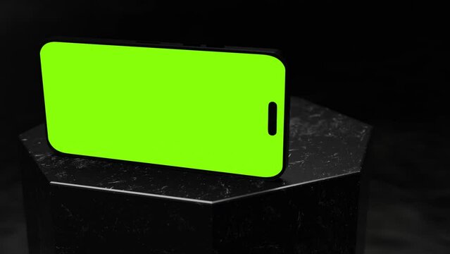 iPhone Mockup Green Screen