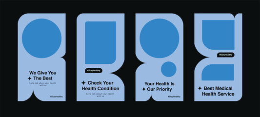 Medical Social Media Post Template, Editable Healthcare Social Media Banner Template. Social media post design free vector. Anyone can use This Design Easily,Banner,Poster,Instagram story