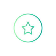 favorite gradient icon