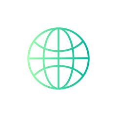 social gradient icon