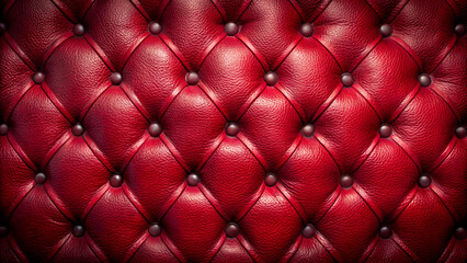 red leather upholstery