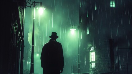 Over-the-shoulder detective: noir-inspired city. Investigate crime scenes, interrogate suspects, solve mysteries. Close camera angle creates intimate, gritty atmosphere.