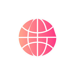 social gradient icon