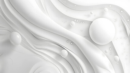 white abstract modern background design. Generative AI.