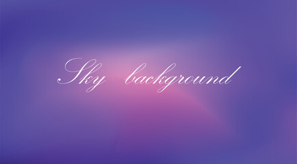 Gradient soft pastel colored sky cloudy background . Blurred mesh gradient poster, banner