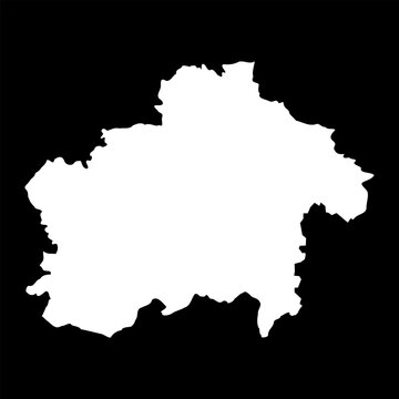 Rapla county map, the state administrative subdivision of Estonia. Vector illustration.