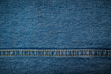 closeup jean fabric texture with stitch backgrounds