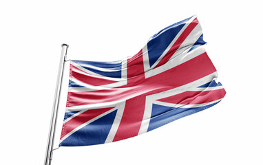 Template for social media post to celebrate United Kingdom Independence Day, with the UK flag