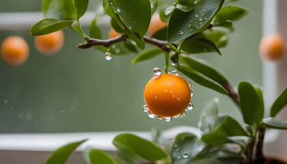 orange tree with fruits