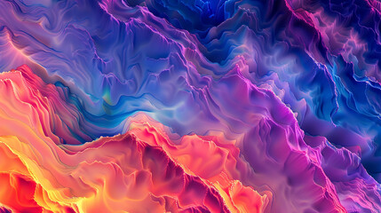Fototapeta premium A symphony of vibrant colors and subtle noise textures, creating an immersive backdrop for posters, flyers, and wallpapers.