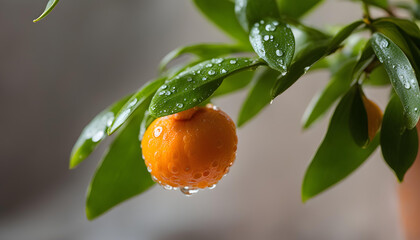 orange fruit on tree