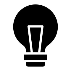 light bulb glyph 