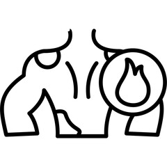 Skin Burn Icon