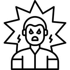 Anger Icon