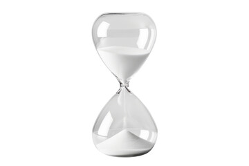 hourglass isolated on transparent background