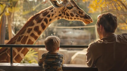 Father’s Day Outing: a father and child enjoying a special outing together