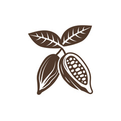 Fototapeta premium Cocoa icon. Simple illustration of cocoa vector icon for web design isolated on white background
