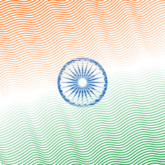 Indian Flag Independence Day Vector
