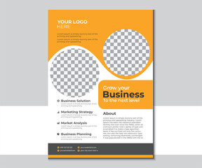modern flyer design 