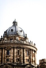 Obraz premium Iconic dome of the Radcliffe Camera library belonging to Oxford University in Radcliffe Square