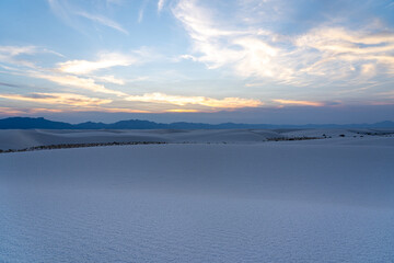 White Sands National Park in New Mexico, USA