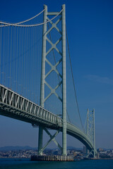 Naklejka premium A Bridge from Shikoku to Honshu