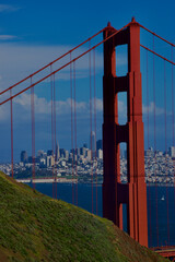 Golden Gate Bridge close-up