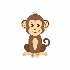 Obraz premium Monkeys Minimalist