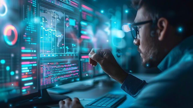 Audience-Centric Content Personalization, audience-centric content personalization with an image showing marketers analyzing data