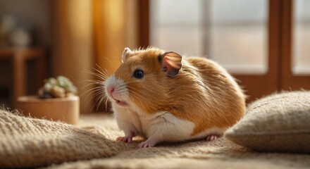 Obraz premium daydreaming hamster