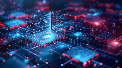 Data Archiving and Retrieval Strategies, the concept of digital data organization with an image featuring data archiving and retrieval strategies