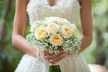 bridal wedding bouquet flowers professional photography