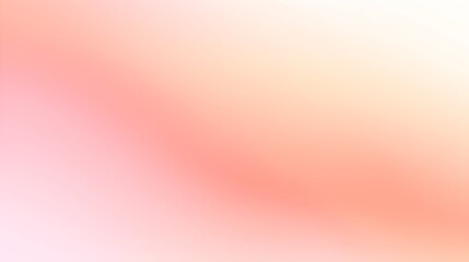 Peach gradient background. Pink with orange texture. Pastel blur wallpaper. Blurred template with aesthetic blush.