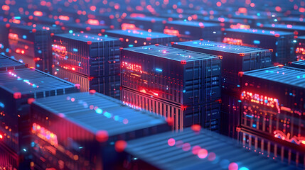 Container Orchestration Platforms, container orchestration platforms within a data center concept with an image depicting Kubernetes clusters