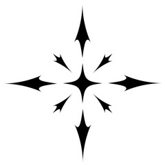 Abstract pattern tattoo
