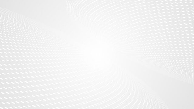 White and Black color simple circular dots futuristic seamless halftone loop able background for business purpose