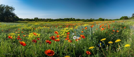 field of poppies