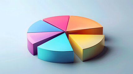 Business pie chart Paper Info graphics