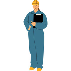 Construction Worker Illustration