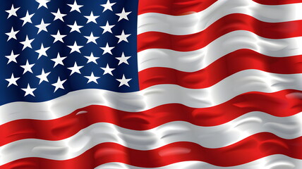 Obraz premium American flag for Memorial Day