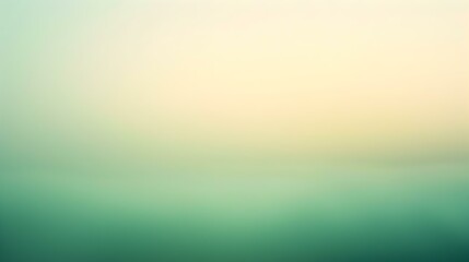 Obraz premium a subtle gradient from creamy merging into mint color