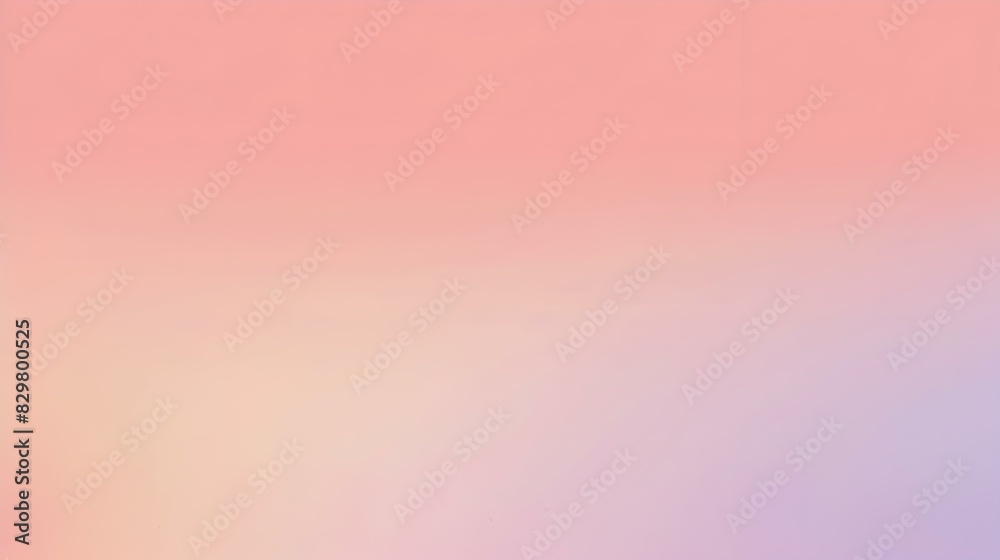 Wall mural gradient from lilac merging into peach color