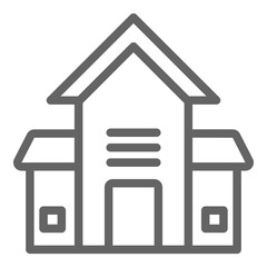 Property icon, vector illustration, simple design, best used for web