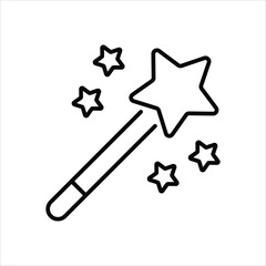 Magic Wand vector icon