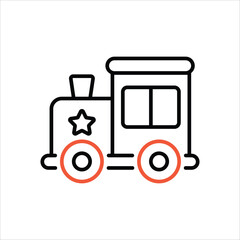 Train vector icon